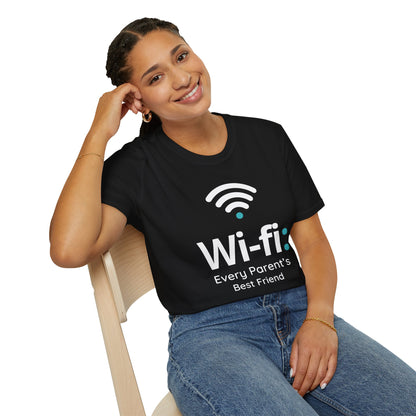 Wi-fi: Every Parent's Best Friend - Witty T-shirt