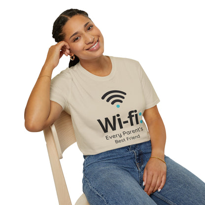 Wi-fi: Every Parent's Best Friend - Witty T-shirt