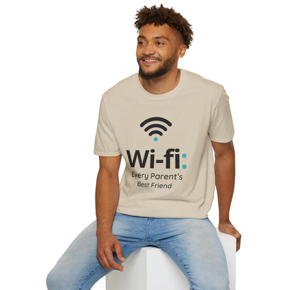 Wi-fi: Every Parent's Best Friend - Witty T-shirt