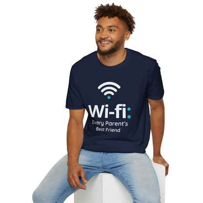 Wi-fi: Every Parent's Best Friend - Witty T-shirt